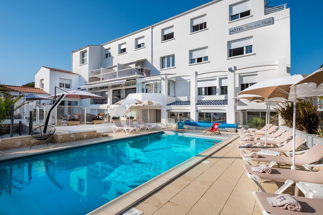 Face Aux Flots Hotel La Cotiniere Bagian luar foto